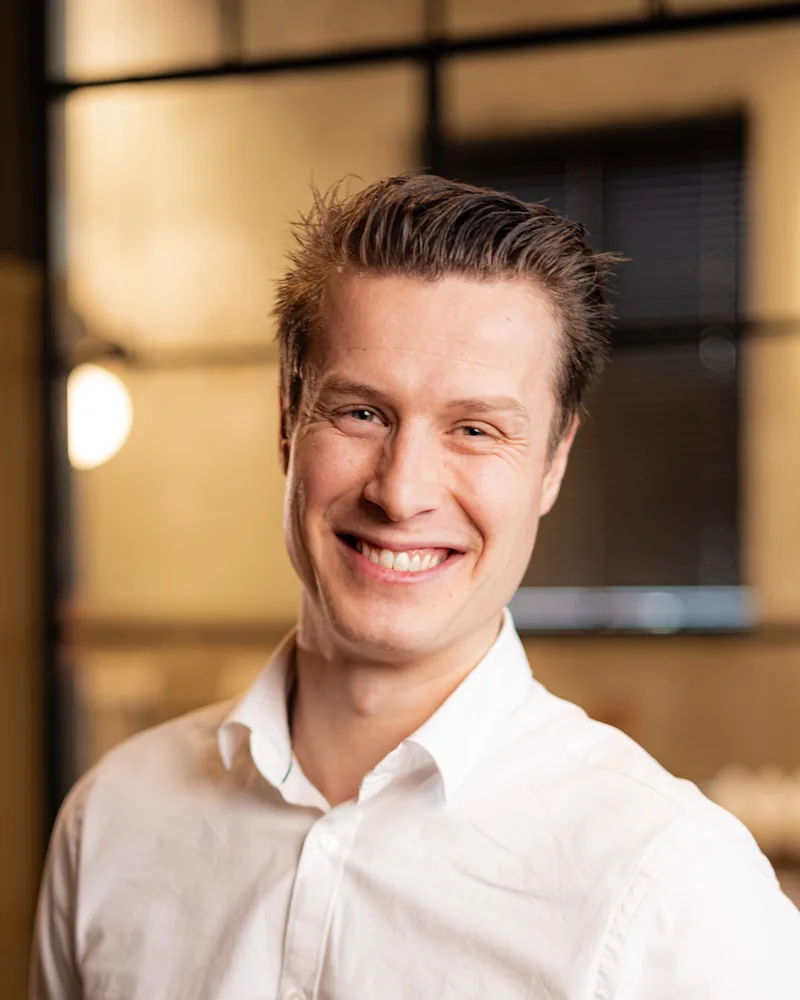 Portret van Jelmer van de Kamp